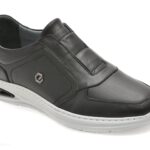 Pantofi sport BITE THE BULLET negri, NR250, din piele naturala