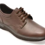 Pantofi OTTER maro, 2804, din piele naturala