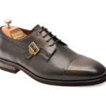 Pantofi eleganti LE COLONEL maro, 484110, din piele naturala