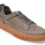 Pantofi sport GRYXX gri, M7609, din nabuc