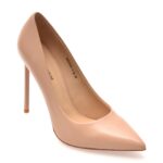 Pantofi dama eleganti EPICA PREMIUM nude, 249836, din piele naturala