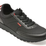 Pantofi sport HUGO negri, 7840, din material textil