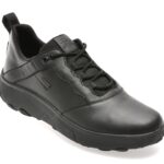 Pantofi sport GEOX negri, U46HFA, din piele naturala