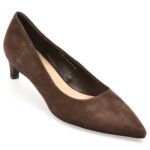 Pantofi dama eleganti FLAVIA PASSINI maro, 95514, din piele intoarsa
