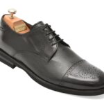 Pantofi eleganti LE COLONEL negri, 44725, din piele naturala