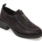 Pantofi dama EPICA mov, LD1139, din piele intoarsa