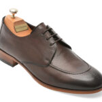 Pantofi eleganti LE COLONEL maro, 72903, din piele naturala