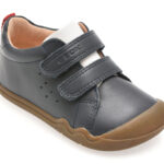 Pantofi sport GEOX bleumarin, B465WA, din piele naturala