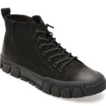 Ghete GRYXX negre, 3108, din nabuc