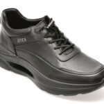 Pantofi sport EPICA negri, OB723, din piele naturala