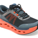 Pantofi sport SKECHERS bleumarin, MAX CUSHIONING GLIDE-STEP, din material textil