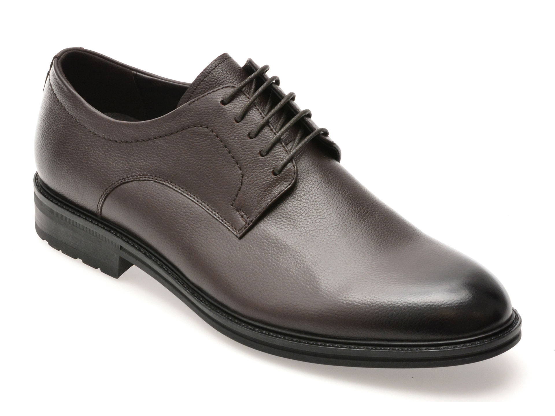 733eb3fcbef2ec53810cf135e3318250e258f10a2d5c4437cac09f4a104582b2 Pantofi eleganti EPICA maro, DX825, din piele naturala - imagine 1