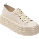 Pantofi sport Dama GRYXX albi, 7786, din piele naturala