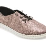 Pantofi dama EVIDA visinii, EV2902W, din piele naturala