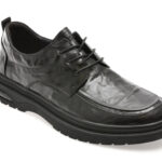 Pantofi GRYXX negri, 925812, din piele naturala