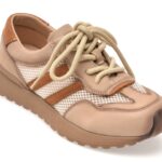 Pantofi sport Dama FLAVIA PASSINI bej, WM05, din material textil