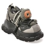 Pantofi sport Dama GRYXX gri, 6116, din material textil