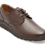Pantofi BITE THE BULLET maro, FL362T, din piele naturala