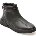 Ghete GRYXX negre, 58380, din piele naturala