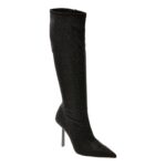 Cizme Femei elegante ALDO negre, INNEZ 007, din material textil
