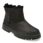 Ghete GRYXX negre, M521, din piele naturala