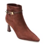 Botine elegante EPICA visinii, 25M2579, din piele intoarsa