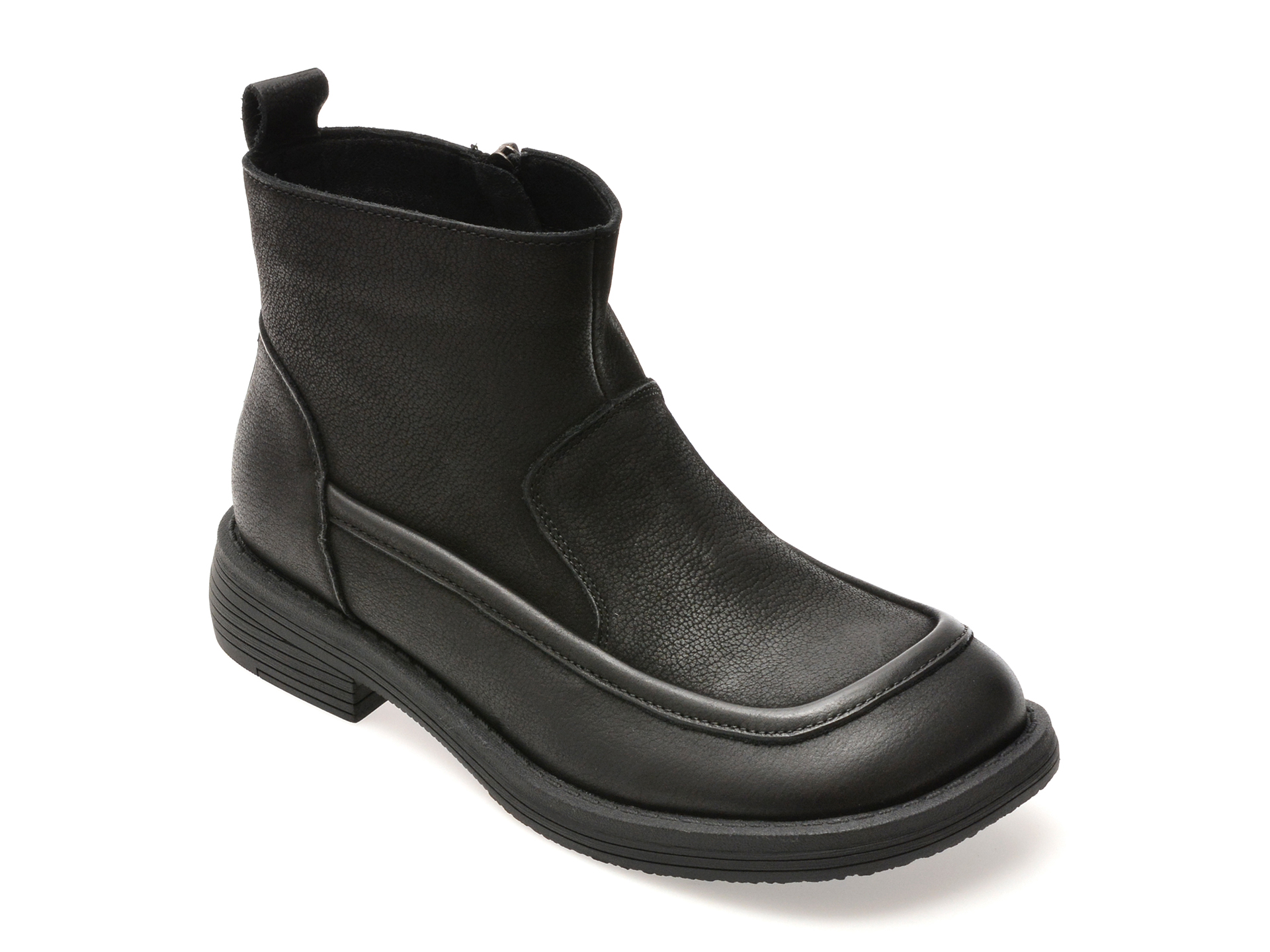 823d0873dbbfe073112e2f7991636b8ba5a95d1dcb173da43c5530179ea17eb5 Ghete Femei GRYXX negre, X001, din piele naturala - imagine 1