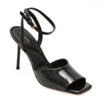 Sandale elegante ALDO negre, KAIASIEN 001, din piele ecologica