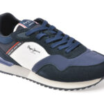Pantofi sport PEPE JEANS bleumarin, MS40012, din material textil