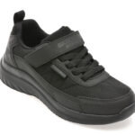 Pantofi sport SKECHERS negri, BOUNDER 2.0, din material textil