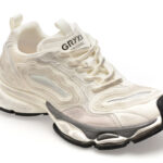 Pantofi sport GRYXX albi, 61030, din material textil