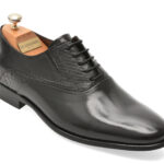 Pantofi eleganti LE COLONEL negri, 60012, din piele naturala