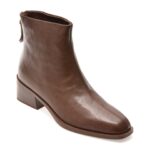 Botine EPICA maro, 96M509, din piele naturala