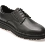 Pantofi eleganti EPICA negri, J3610, din piele naturala