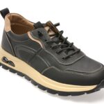 Pantofi sport GRYXX negri, 70918, din piele naturala
