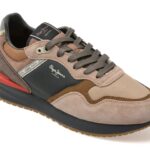 Pantofi sport PEPE JEANS bej, MS60009, din material textil