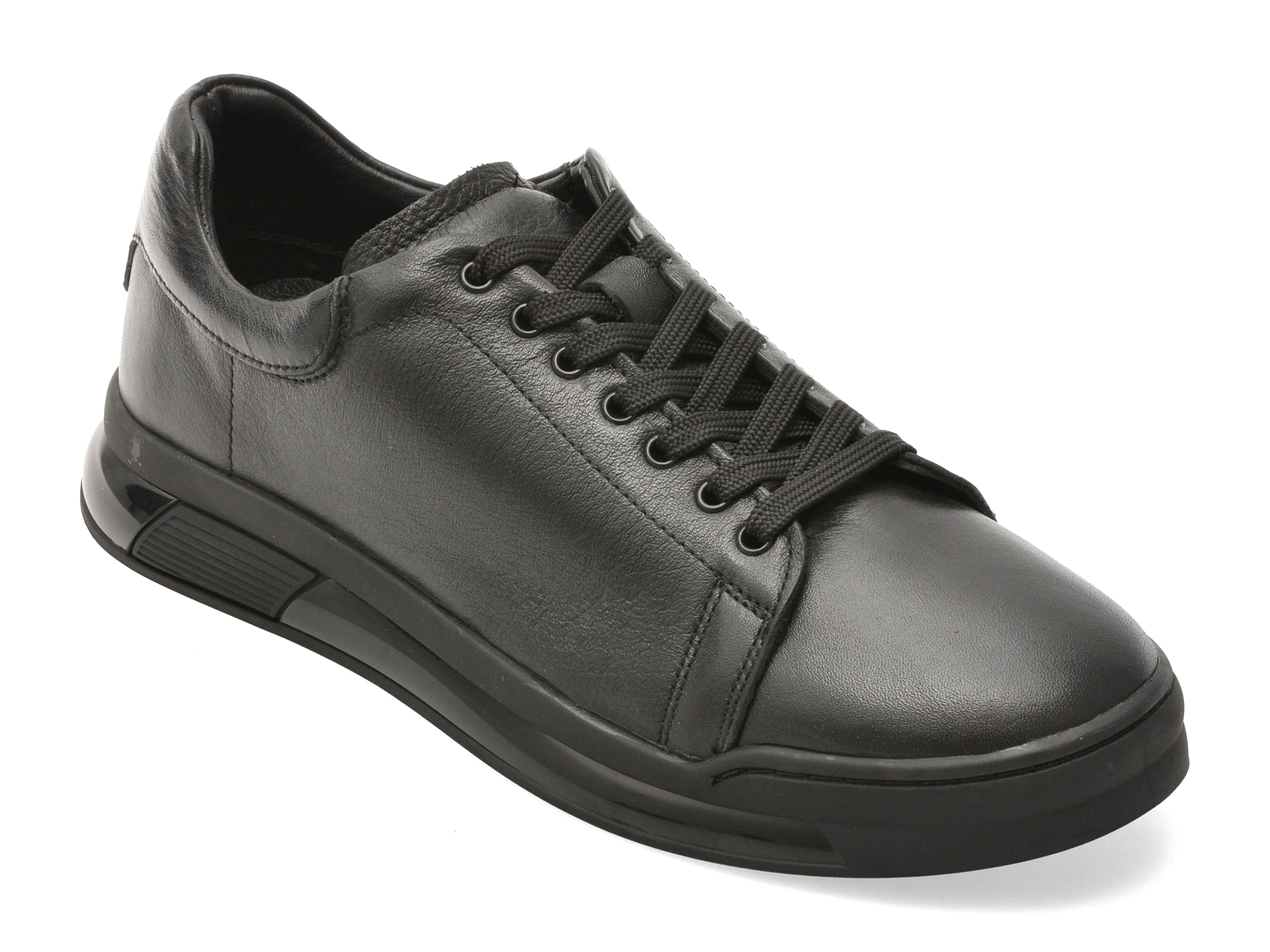 8b682f4b644b82cb62e3629a6797728c401e2674c8b412dc77b4c2c4c6a1cdf1 Pantofi sport GRYXX negri, 26Y20, din piele naturala - imagine 1