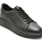 Pantofi sport GRYXX negri, TRLET07, din piele naturala