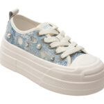 Pantofi sport Dama GRYXX albastri, C119210, din material textil