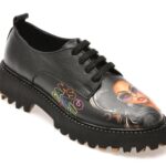 Pantofi dama GRYXX negri, 5962300, din piele naturala