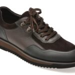 Pantofi sport GRYXX maro, 2602, din piele naturala