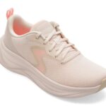 Pantofi sport Dama SKECHERS bej, SKECH CLOUD, din material textil
