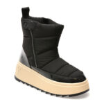 Ghete Femei REPLAY negre, WZ7U02T, din material textil