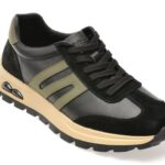 Pantofi sport GRYXX negri, 61919, din piele naturala