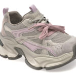 Pantofi sport Dama GRYXX gri, 1691, din material textil