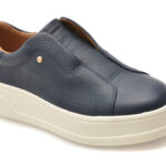 Pantofi sport Dama GEOX bleumarin, D65WVE, din piele naturala