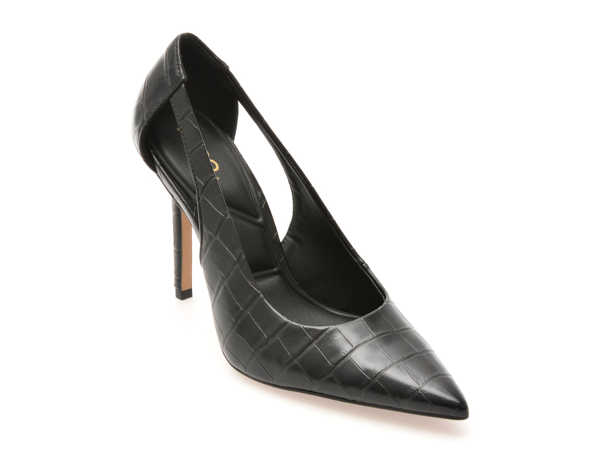 9af77224a290d75f36fef0a190d2e607082af29268b38bce95bb6d6c619bdf1c Pantofi dama eleganti ALDO negri, MESARTHIM 001, din piele ecologica - imagine 1