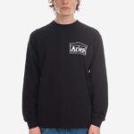 Tricou Barbati Aries longsleeve din bumbac Temple LS Tee