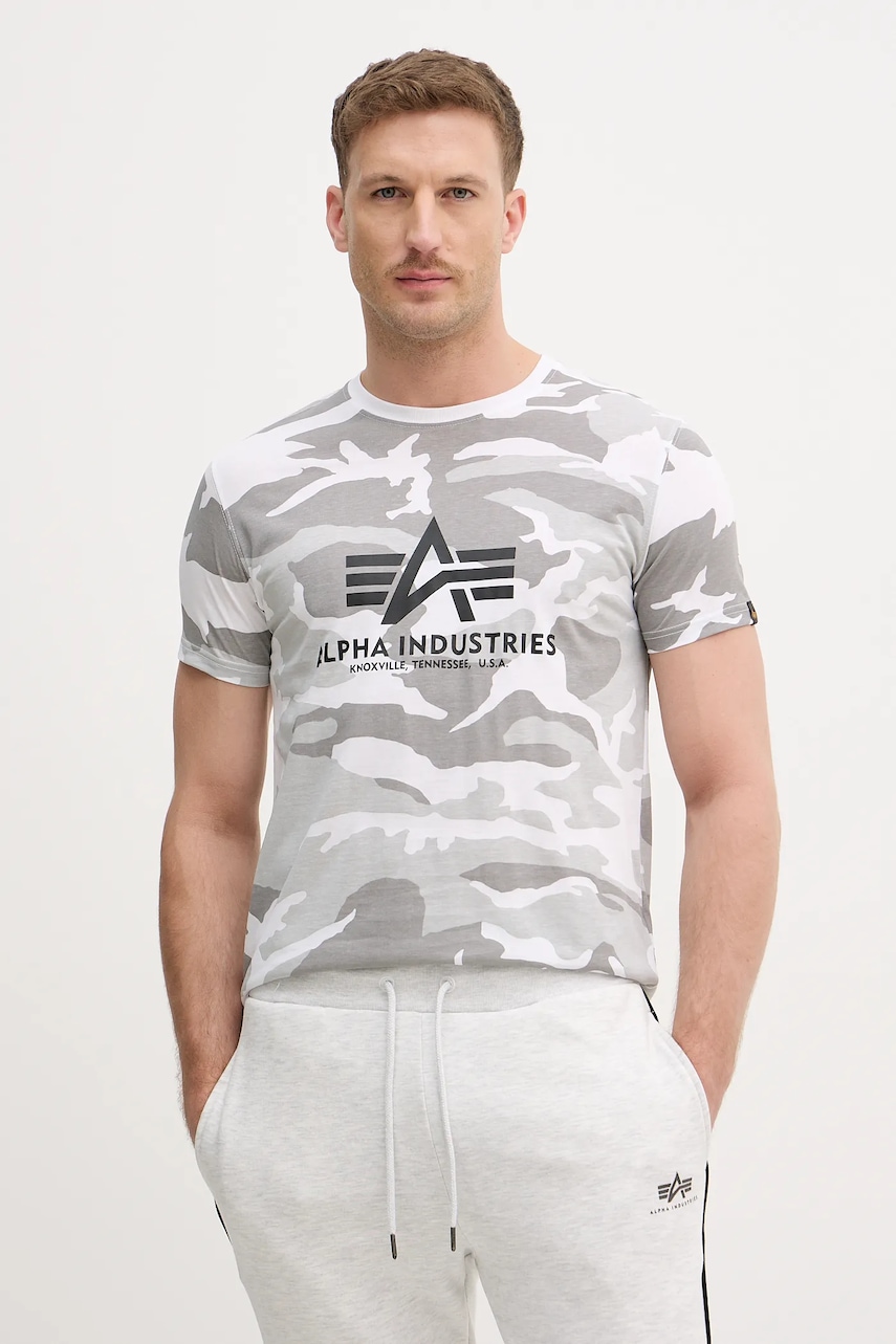 AA00-TSM0LP-09A_F1 Tricou Barbati Alpha Industries tricou Basic - imagine 1