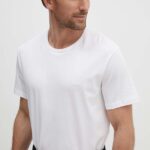 Tricou Barbati BOSS tricou din bumbac 2-pack TShirtRN 2P Comfort